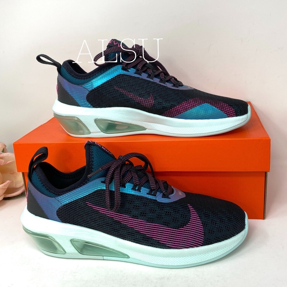 Nike Air Max Fly Black Laser Fuchsia Canvas W